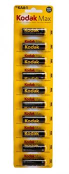 Элемент питания Kodak MAX LR6-10BL [KАA-10]