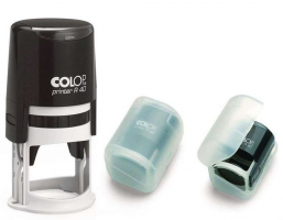 Оснастка для печати COLOP R40, круглая, автоматическая, 40 мм, синяя