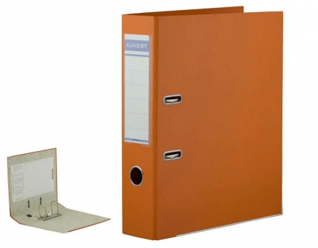 Папка-регистратор KUVERT А4, ширина корешка 50 мм, оранжевая