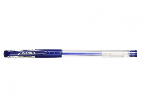 Ручка гелевая SILWERHOF "Urgent" 0,7 мм, синяя