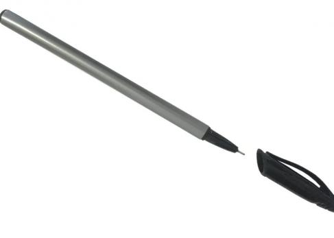Ручка шариковая BICSON "India-NA Color" 0,7 мм, серый корпус, синяя
