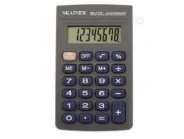 Калькулятор карманный SKAINER "131II" 8-разрядный