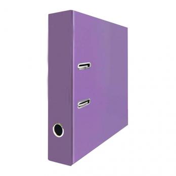 Папка-регистратор А4 с бок.карман, 70 мм, фиолетовый