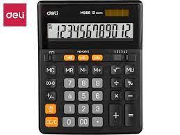 Калькулятор настольный DELI "М888" 12 разрядный черный