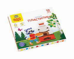 Пластилин 12цв. (Мульти-Пульти) Енот в сказке, со стеком (МП_41711)