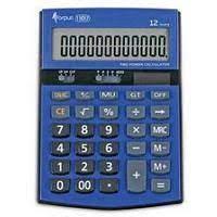Калькулятор 12 разрядов, 151,5х107х29мм., двойное питание, синий, Forpus
