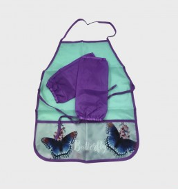 Набор фартук и нарукавники для труда, BUTTERFLY