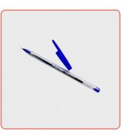 Ручка шарик.,0.7 мм,синяя,прозр. корпус  "Dolphin Clear Stick"(Индия) (50шт)