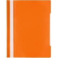 Скоросшиватель пластиковый A4, 120/160мкр, оранжевый Durable