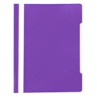 Скоросшиватель пластиковый A4, 120/160мкр, фиолетовый Durable