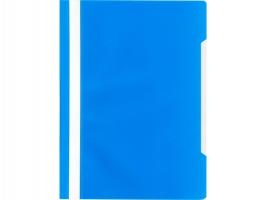 Скоросшиватель пластиковый A4, 120/160мкр, голубой Durable