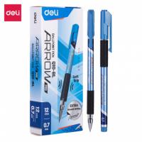 Ручка шариковая DELI "Arrow Q10", 0,7 мм, синяя