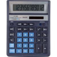 Калькулятор 12 разрядов, 204x158мм, темно-синий, Attache AF-888