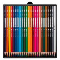 Карандаши цветные Deli "Color Emotion", 24 цвета, картон