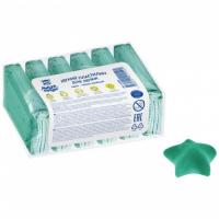 Легкий пластилин для лепки Мульти-Пульти, зеленый, 6 шт., 60 г, прозрачный пакет