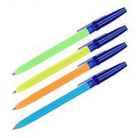 Ручка шариковая СТАММ "Оптима" 0,7 мм, синие чернила