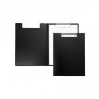 Папка-планшет с верхним прижимом, А4 (31,7х22,5 см), ПВХ, черный, Centrum