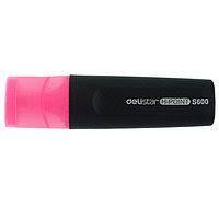 Текстовыделитель DELI "S600" 1-5 мм, розовый