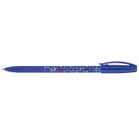Ручка шариковая "Hatber Uno", 0,7мм, синяя, цветной корпус с рисунком_0