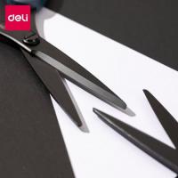 Ножницы DELI "Ergo", 175 мм, нержавеющая сталь, пластиковые ручки, ассорти_1