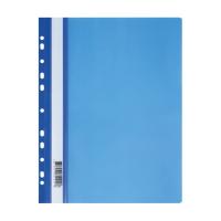Папка-скоросшиватель СТАММ с перфорацией, А4, 160 мкм, синяя