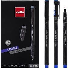 Ручка "Cello Carbonix",синяя,0,7мм(50шт)