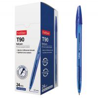 Ручка шариковая "Hatber T90", 0,7мм, синяя, чернила на масляной основе, синий тонированный корпус