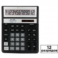 Калькулятор настольный ELEVEN "SDC-888XBK" 12-разрядный, 158х203х31 мм, черный