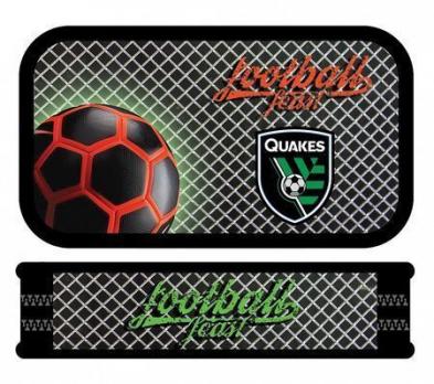 Пенал 2з., большой, SOFT, 190/105, FOOTBALL FEST