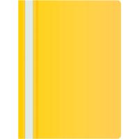 Папка-скоросшиватель BURO, А4, 130 мкм, желтая