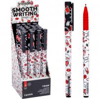 Ручка шариковая,0,7мм, синяя,softtach, Lipstick (20шт)