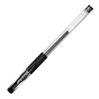 Ручка гелевая SILWERHOF "Urgent" 0,7 мм, черная