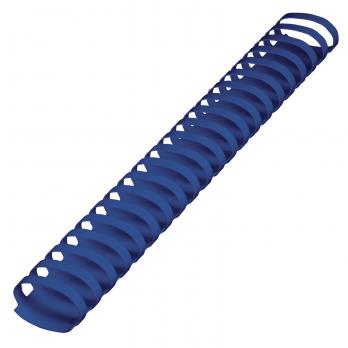 Пружины для переплета пластиковые 38 мм, синие